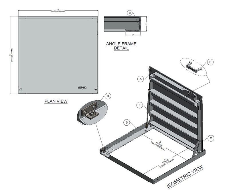 AluminumH20ShockAssistSingleDoor 800x678